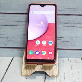 au Galaxy A23 5G SCG18 レッド 本体 白ロム SIMロック解除済み SIMフリー B152472