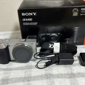 SONY a6400 ミラーレス一眼 本体 シルバー