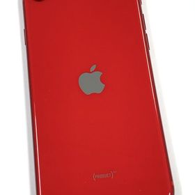 新品同様 バッテリー100％ SIMフリーiPhone SE(第2世代) 64GB レッド