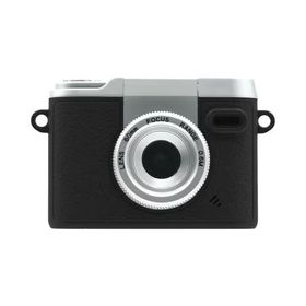 VISCA CMR001BK 自撮りができるデジタルトイカメラ 可動式レンズ搭載 500万画素 動画撮影可能 ブラック