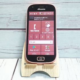 docomo F-03K ピンク らくらくスマートフォン me 580