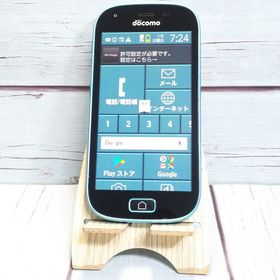 docomo 富士通 F-03K らくらくスマートフォン me blue ブルー 384