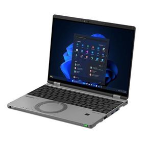 パナソニック 2in1 ノートパソコン QR(12.4型/ Windows11 Pro/ Core i5 1335U/ メモリ 16GB/ SSD 512GB)カームグレイ CF-QR4LDTCR 返品種別A