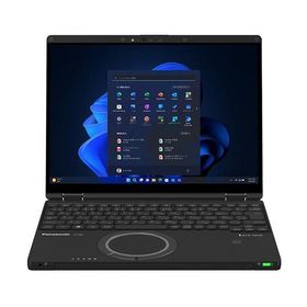 パナソニック(Panasonic) Lets note CF-QR4MDNCR 12.4型 Win11Pro Core i7 メモリ16GB SSD512GB Officeオプション付 ブラック ノートパソコン