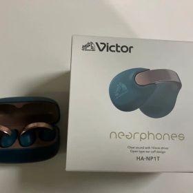 Victor nearphones HA-NP1T ティールブルー 音アクセ
