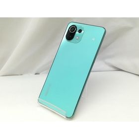 【中古】Xiaomi 国内版 【SIMフリー】 Mi 11 Lite 5G ミントグリーン 6GB 128GB M2101K9R【ECセンター】保証期間１ヶ月【ランクB】