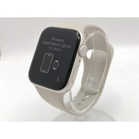 【中古】Apple Apple Watch SE2 44mm GPS スターライトアルミニウムケース/スターライトスポーツバンド(S/M) MRE43J/A【池袋東口】保証期間１ヶ月【ランクC】