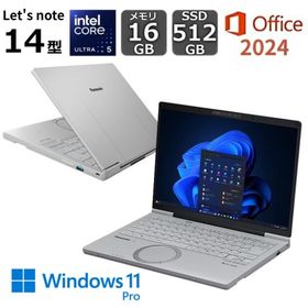 【新品】 レッツノート Let's note FCシリーズ FC7 CF-FC7ADMCR 14型/ Core Ultra 5/ メモリ 16GB/ SSD 512GB/ Windows 11/ 指紋・顔認証/ Office付き/ グレイ