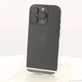ソフマップ 〔中古品〕 iPhone16 Pro 1TB ブラックチタニウム NYN83J／A SIMフリー【262】