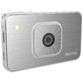 【長期保証付】ナガオカ MSL600SV シルバー 厚さ9.5mm超薄型形状スリムデジタルカメラ movio