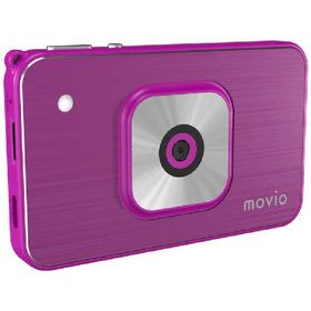 ナガオカ MSL600FPK フューシャピンク 厚さ9.5mm超薄型形状スリムデジタルカメラ movio