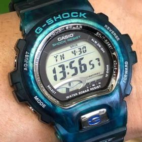 G-SHOCK/ソーラー/スケルトン/クリア/グリーン/G-LIDE/迷彩/カモ