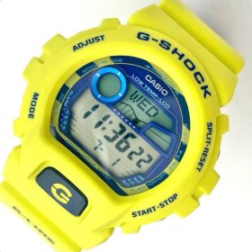 R 【稼働】CASIO G-SHOCK G-LIDE 腕時計 本体 イエロー