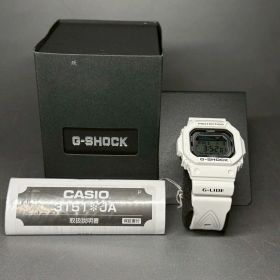 【激レア！】CASIO(カシオ) G-SHOCK GLX-5600 ジーショック ホワイト G-LIDE 白 時計 腕時計 タイドグラフ搭載 サーフモデル 箱・説あり 現状品ZC