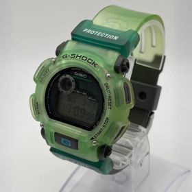 【新品電池】G-SHOCK G-LIDE DW-9000 クリアグリーン