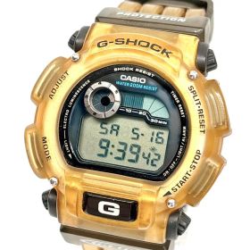 電池新品 美品 G-SHOCK G-LIDE スケルトン ゴールド メンズ