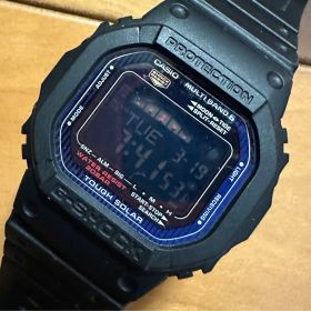 G-SHOCK G-LIDE GWX-5600C-7JF ソーラー電波腕時計 黒