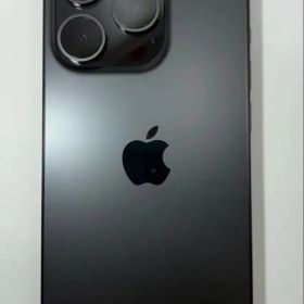 最安値美品送料無料おすすめApple iPhone15Pro黒128GB本体箱