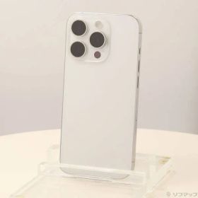 ソフマップ 〔中古品〕 iPhone15 Pro 256GB ホワイトチタニウム MTUD3J／A SIMフリー【295】
