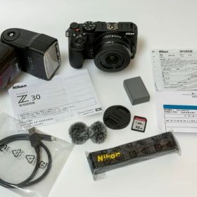 【極美品】 Z30 16-50VR シャッター1,376枚 保証残