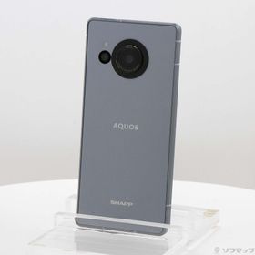 (中古)SHARP AQUOS R8 256GB ブルー SH-R80 SIMフリー(305-ud)