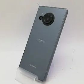【中古】SHARP 国内版 【SIMフリー】 AQUOS R8 ブルー 8GB 256GB SH-R80【府中ル・シーニュ】保証期間１ヶ月【ランクB】
