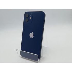 【中古】Apple docomo 【SIMロック解除済み】 iPhone 12 64GB ブルー MGHR3J/A【柏】保証期間１週間【ランクC】