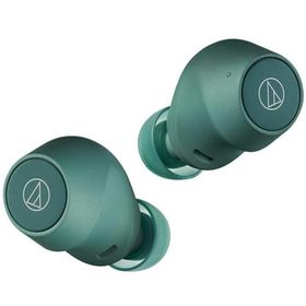 オーディオテクニカ 完全ワイヤレスイヤホン ATH-CKS30TW+ GR エバーグリーン