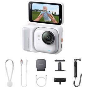 Insta360 アクションカメラ Insta360 GO Ultra クリエイターキット【CINSABEA-GOULTRA05】アークティックホワイト