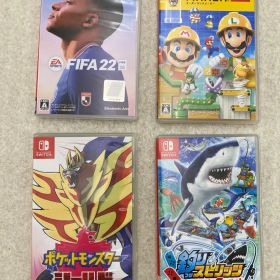 ▼FIFA22 Legacy Edition0013354084スーパーマリオメーカー2 0012958721ポケットモンスター シールド 0013015417釣りスピリッツ Nintendo Switchバージョン0012956187Switch ソフト４点