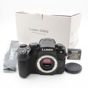 ショット数263 【ほぼ新品】 Panasonic パナソニック Lumix DC-G99M2 G99II ボディ ルミックス 元箱 付属品 付き 113004
