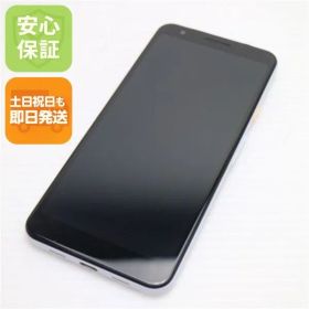 超美品 SoftBank Google Pixel 3a 64GB クリアリーホワイト スマホ 土日祝発送 即日発送 08000
