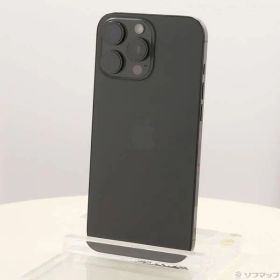 ソフマップ 〔中古品〕 iPhone16 Pro Max 256GB ブラックチタニウム MYWG3J／A SIMフリー【377】