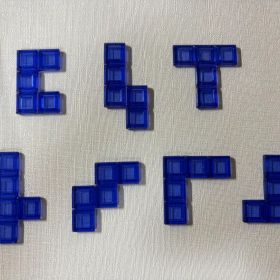 ブロックス マテル製 blokus パーツ ピース 青 まとめ売り セット売り