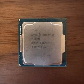 Intel Core i7-8700 CPU 本体