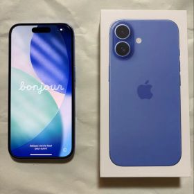 iPhone16 本体 128GB SIMフリー ウルトラマリン 94%