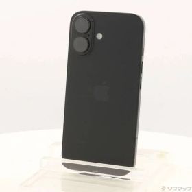 ソフマップ 〔中古品〕 iPhone16 128GB ブラック FYDQ3J／A SIMフリー【262】