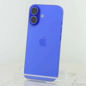 ソフマップ 〔中古品〕 iPhone16 128GB ウルトラマリン MYDU3J／A SIMフリー【276】