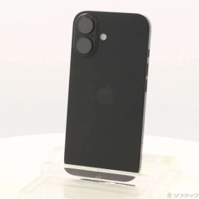 ソフマップ 〔中古品〕 iPhone16 256GB ブラック FYDW3J／A SIMフリー【262】