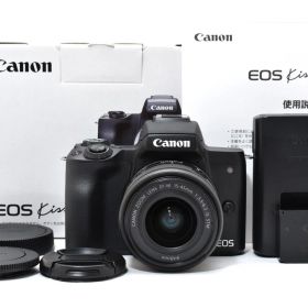 【返品保証】★美品★キヤノン Canon EOS Kiss M 18-55mm レンズキット★ L558#8139