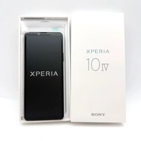 SONY Xperia 10 IV ブラック 128GB SIMフリー 本体