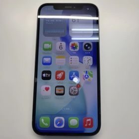 訳あり iPhone 12 64GB ブラック 86% 液晶青丸表示