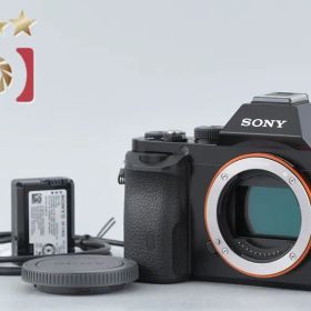 【中古】SONY ソニー α7 ILCE-7 ミラーレス一眼カメラ シャッター回数僅少 多言語対応