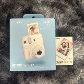 FUJIFILM instax mini 12 本体 クレイホワイト