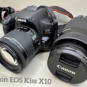 【美品】Canon EOS Kiss X10 ダブルズームキット