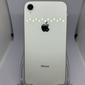 ○SIMフリー iPhoneXR 64GB ホワイト バッテリー81%