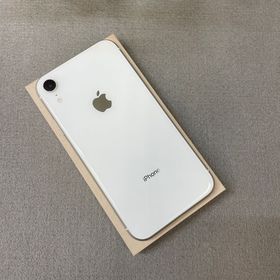 バッテリー 85% iPhone XR 128GB ホワイト 国内版 SIMフリー 送料無料