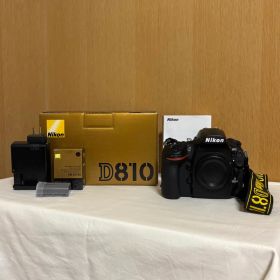 【美品】Nikon D810 ボディ 箱付 バッテリー2個付 13434回