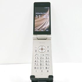 【ジャンク品】AQUOS ケータイ SH-02L ドコモ ゴールド c20877
