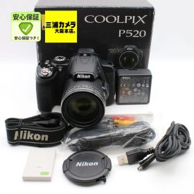 【極上品】 Nikon COOLPIX P520 光学42倍ズーム バリアングル液晶 デジタルカメラ #095VV0702